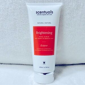 NIB Scentuals Brightening Body Scrub 200ml/6.76 fl ounces